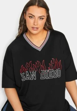 San Diego Slogan T-Shirt Con StampaBlack Donna T-shirt E Top YOD21D0WA-Q11 -Vendite ONLY 585c9b6041b64b239f7e5e0fb5bd4365