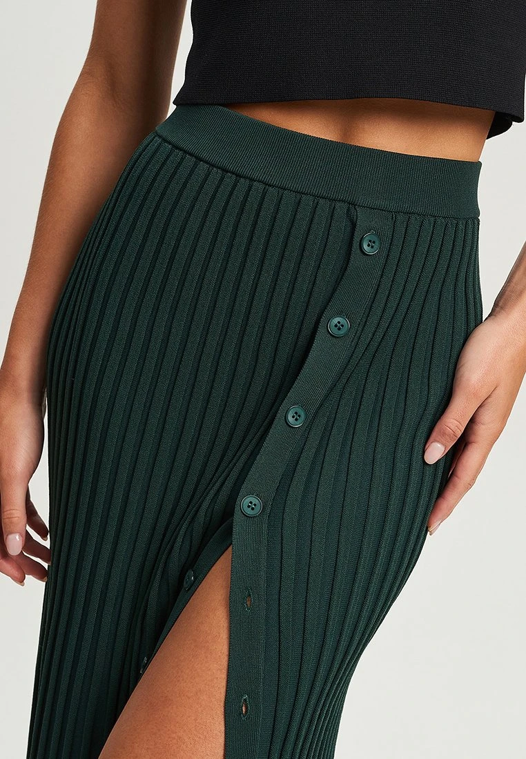 Calli Gonna A Pieghe - Emerald 7 Calli Gonna A Pieghe - Emerald - immagine 5