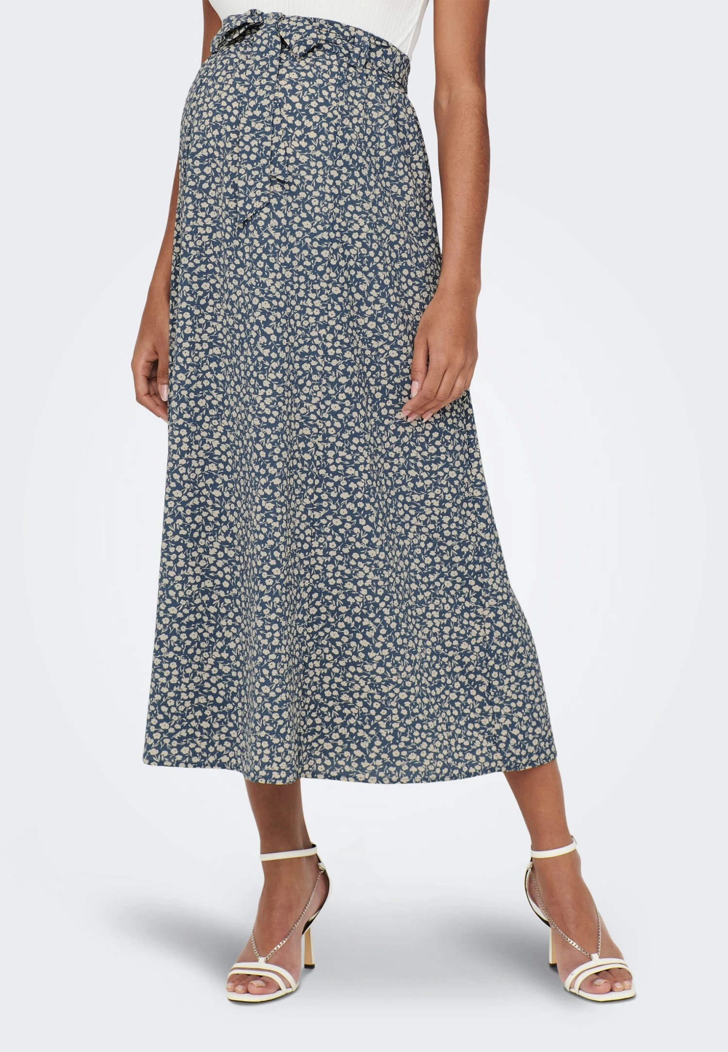 ONLY MATERNITY Olmvic Jasmin Gonna A CampanaBlue Mirage Donna Gonne ON329E00A-K11 4 ONLY MATERNITY Olmvic Jasmin Gonna A CampanaBlue Mirage Donna Gonne ON329E00A-K11 - immagine 2