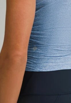 Lululemon License To Tight-Fit TankTopHeathered Pipe Dream Blue Donna T-shirt E Top LLS41D01N-K11 -Vendite ONLY 603cb65af8de45fcbfc7a89120b0f2f8