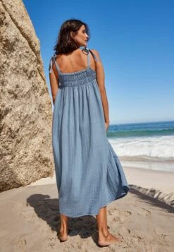 Next Tie Strap Maxi Summer DressAccessorio Da SpiaggiaBlue Donna Moda Mare NX381H01P-K11 8 Next Tie Strap Maxi Summer DressAccessorio Da SpiaggiaBlue Donna Moda Mare NX381H01P-K11 -Vendite ONLY 61c0c1bba9a24d0f9e7a1225ca16ea41