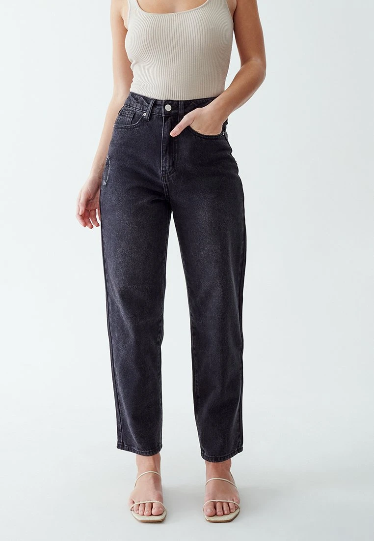 RemieJeans BaggyWashed Black Donna Jeans T6Z21N003-Q11 3 RemieJeans BaggyWashed Black Donna Jeans T6Z21N003-Q11