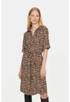 Saint Tropez Valdasz- Abito A Camicia - Brush Leo Skin