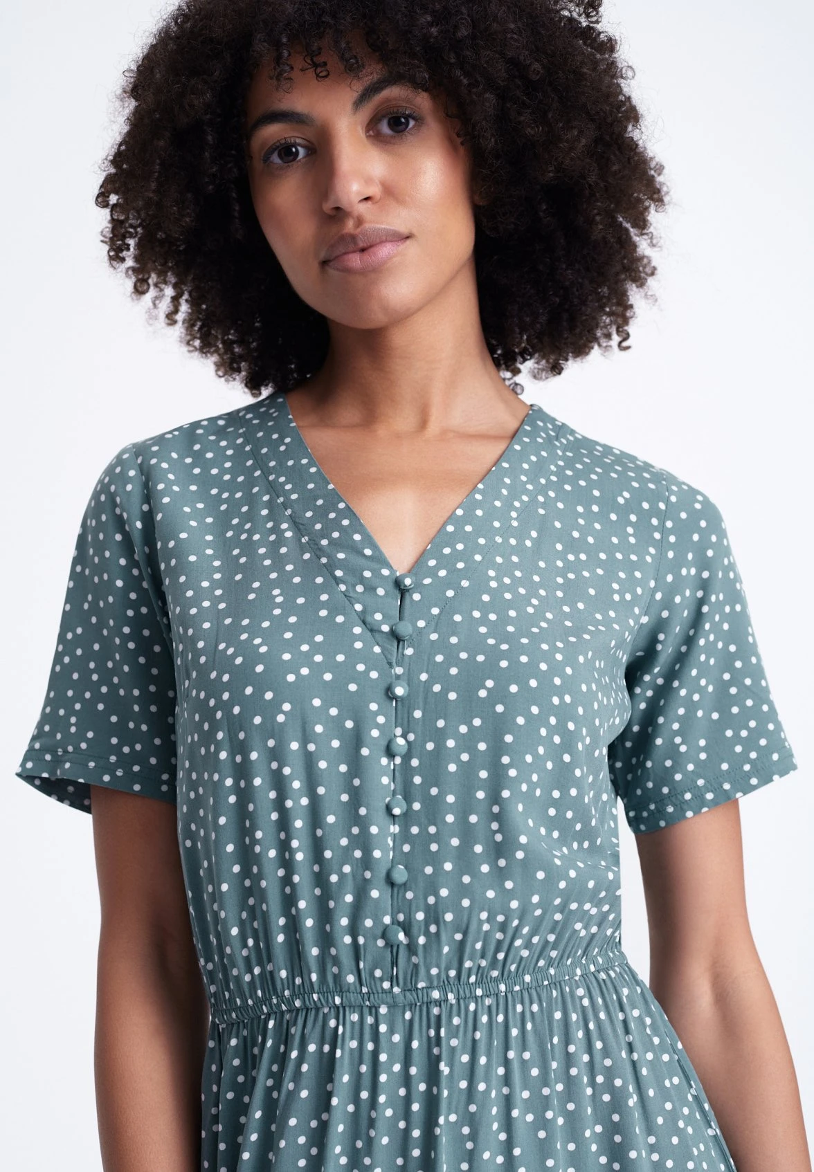 Abito A CamiciaMint Dots Donna Vestiti G0Y21C0BB-M11 6 Abito A CamiciaMint Dots Donna Vestiti G0Y21C0BB-M11 - immagine 4