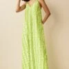 Next Cami Strappy Maxi Summer DressVestito LungoLime Green Tie-Dye Donna Vestiti NX321C3A9-M11 -Vendite ONLY 659239813a5a4563831c9c8948540318
