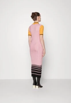 DressAbito In MagliaPink/Orange/Black Donna Vestiti LHX21C003-J11 -Vendite ONLY 6650fd9ab67d43d3bcb701d813a6fa20