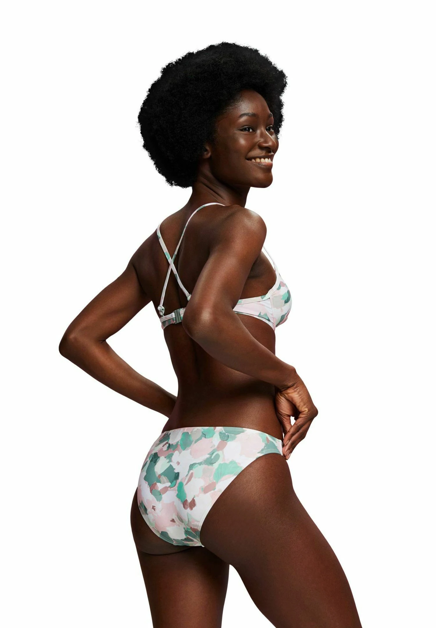 ESPRIT Gemusterte Bikini Pezzo SottoKhaki Green Donna Moda Mare ES181I0I3-M12 4 ESPRIT Gemusterte Bikini Pezzo SottoKhaki Green Donna Moda Mare ES181I0I3-M12 - immagine 2