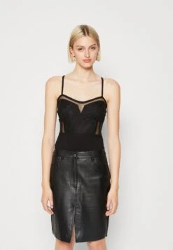 MORGAN BiancaTopNoir Donna T-shirt E Top M5921D0WB-Q11