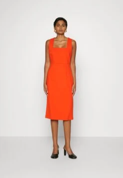 Boss Domeja Smart Dress - Tubino - Bright Orange -Vendite ONLY 6c2563555fd54e81909391d11c26d1c8