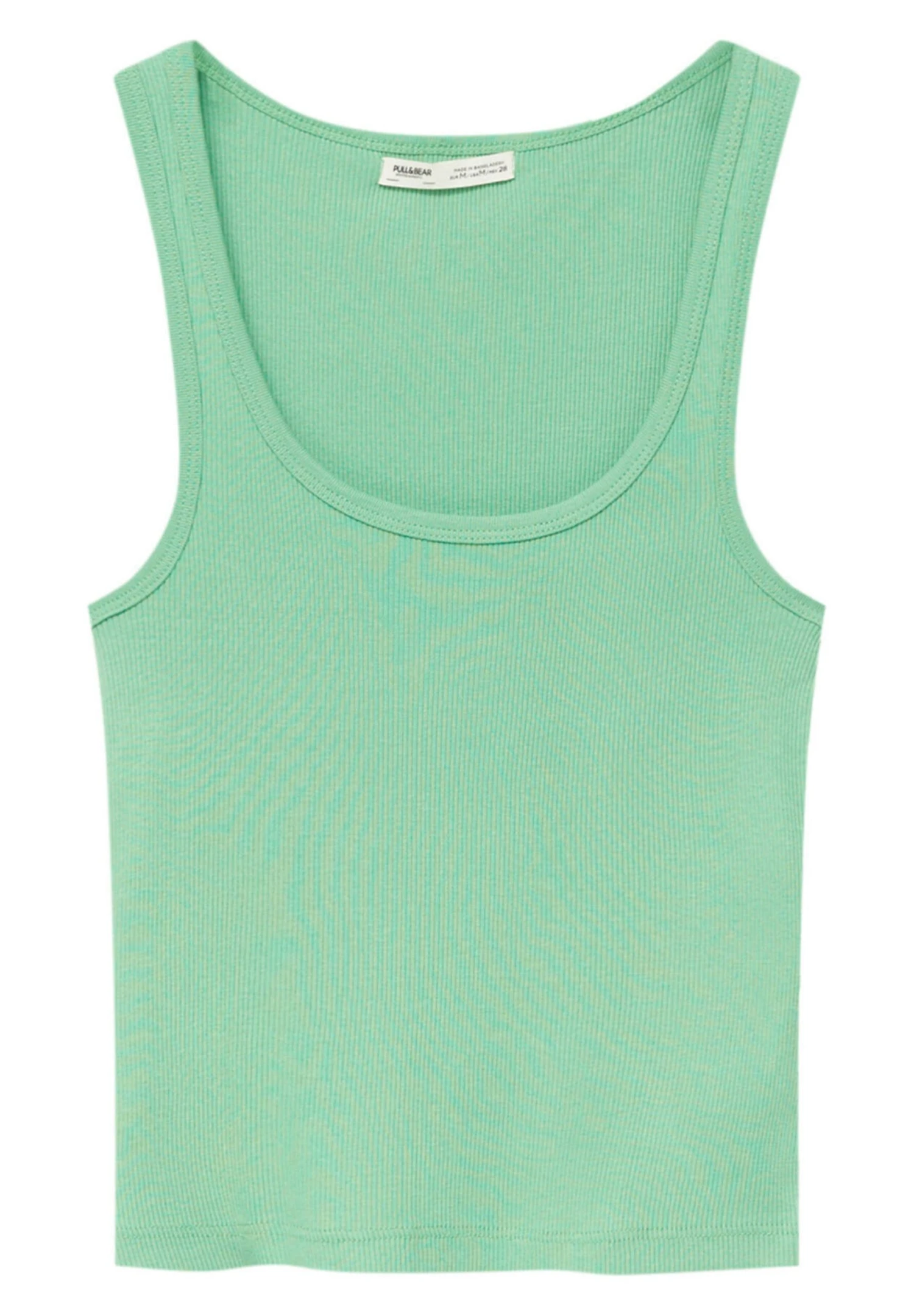 PULL & BEAR Basic TankTopGreen Donna T-shirt E Top PUC21D28H-M12 7 PULL & BEAR Basic TankTopGreen Donna T-shirt E Top PUC21D28H-M12 - immagine 5