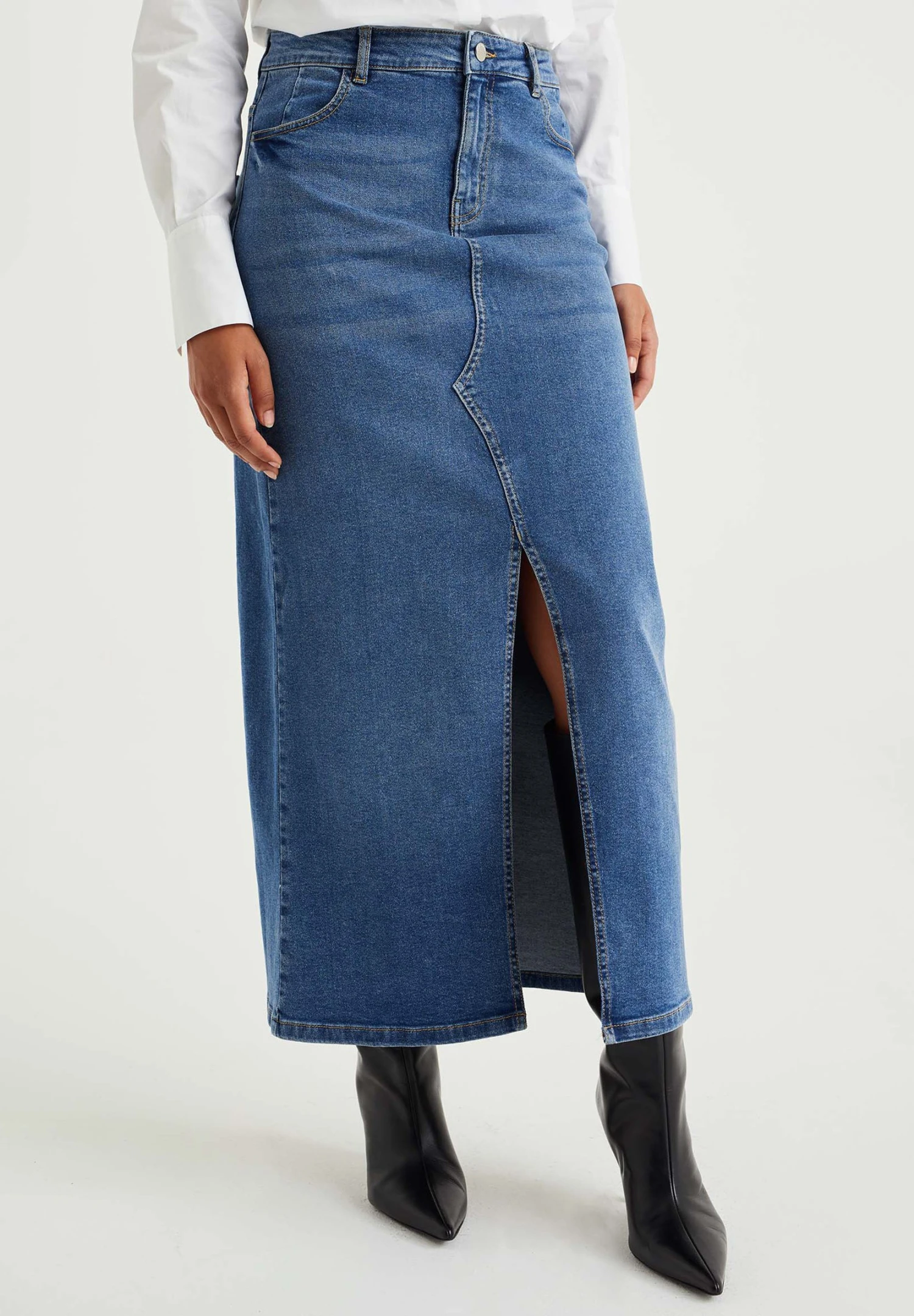 WE FASHION Ridge - Gonna Lunga - Blue 3 WE FASHION Ridge - Gonna Lunga - Blue