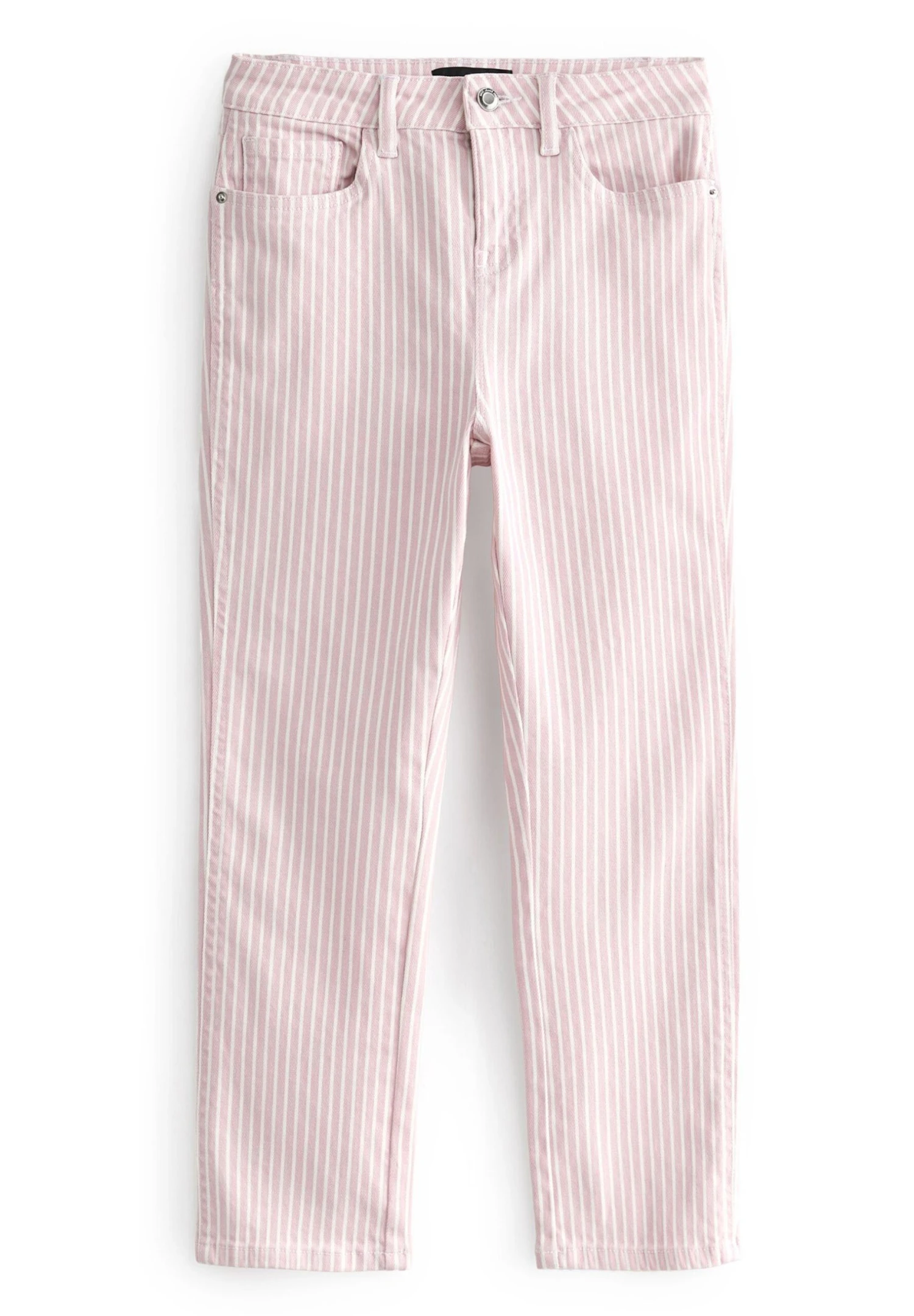 Next Cropped - Jeans A Sigaretta - Pink Stripe 3 Next Cropped - Jeans A Sigaretta - Pink Stripe