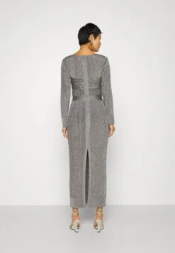 HERVE LEGER Draped GownVestito EleganteMetallic Gunmetal Donna Vestiti HL421C08V-C11 15 HERVE LEGER Draped GownVestito EleganteMetallic Gunmetal Donna Vestiti HL421C08V-C11 -Vendite ONLY 6e83e0d027bf4c81a6f0135db7b75c6b