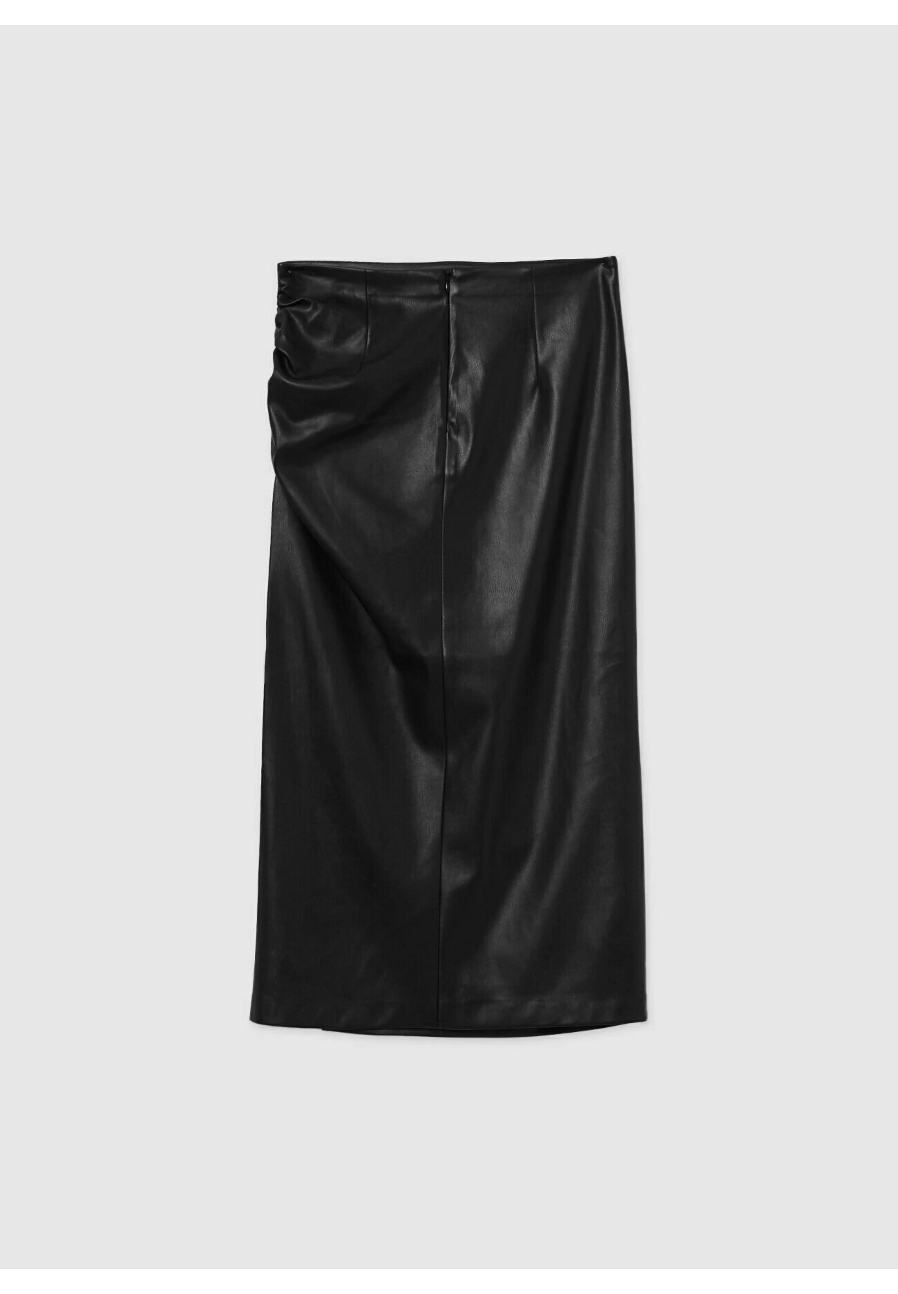 Lunga Effetto Pelle ConGonna A TubinoNero Donna Gonne CSM21B01Y-Q11 6 Lunga Effetto Pelle ConGonna A TubinoNero Donna Gonne CSM21B01Y-Q11 - immagine 4