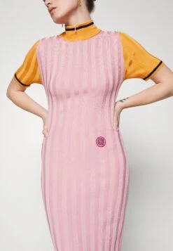 DressAbito In MagliaPink/Orange/Black Donna Vestiti LHX21C003-J11 -Vendite ONLY 7084538f524b497daaeb56ad2ba198c3