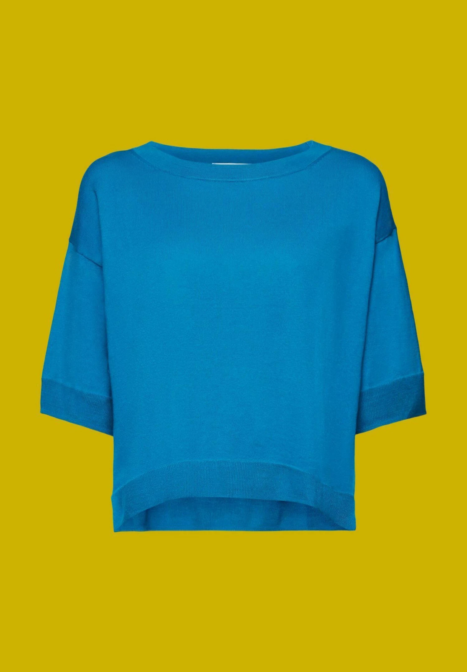 ESPRIT T-Shirt BasicDark Turquoise Donna T-shirt E Top ES121I1GV-K11 12 ESPRIT T-Shirt BasicDark Turquoise Donna T-shirt E Top ES121I1GV-K11 - immagine 10