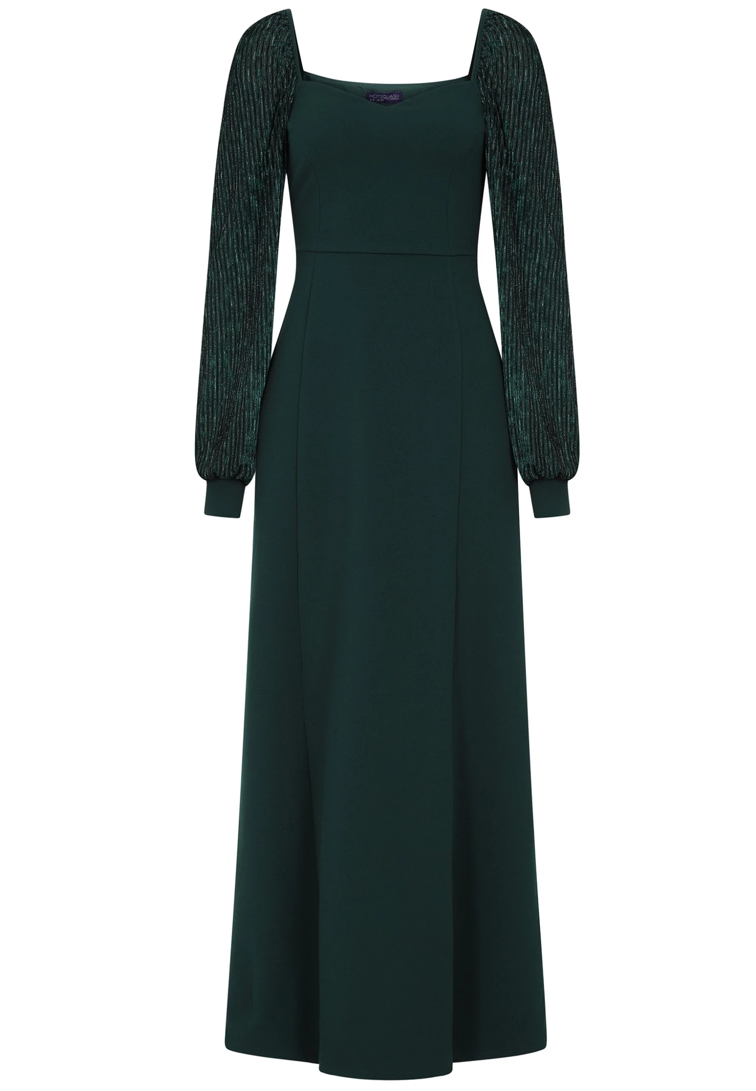 HotSquash Sweetheart NecklineVestito LungoBottle Green Donna Vestiti HOW21C04G-M11 6 HotSquash Sweetheart NecklineVestito LungoBottle Green Donna Vestiti HOW21C04G-M11 - immagine 4