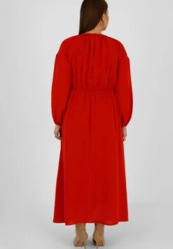 Crew Neck AliaVestito LungoRed Donna Vestiti MHR21C11X-G11 -Vendite ONLY 735363fc3e9c416c97781947623214ad