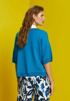 ESPRIT T-Shirt BasicDark Turquoise Donna T-shirt E Top ES121I1GV-K11 16 ESPRIT T-Shirt BasicDark Turquoise Donna T-shirt E Top ES121I1GV-K11 -Vendite ONLY 736fbabad2ad4e6a8c2346f0cdf72ab4