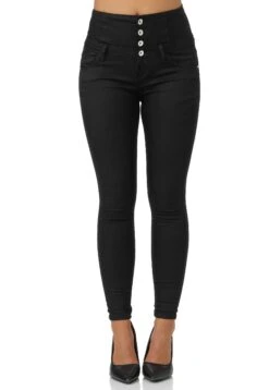 Highwaist- Jeans Skinny Fit - Schwarz -Vendite ONLY 74c567a05f7f4dc0aae8b0f726e8476b