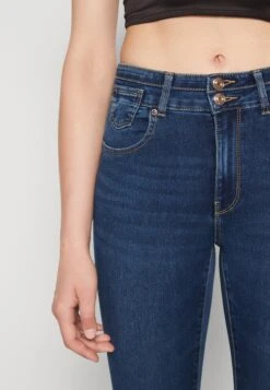 ONLY Onlroyal Push - Jeans Skinny Fit - Dark Blue Denim -Vendite ONLY 7659404d29cc46a0b896db2829cba8af