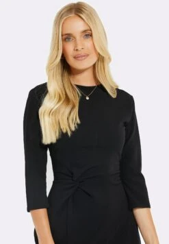 Threadbare Wafer- Vestito Di Maglina - Black -Vendite ONLY 76832c2faec9457796057a73b3301673