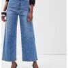 Mit Weitem Bein - Jeans A Zampa - Denim Double Stone