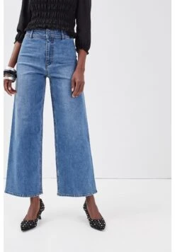 Mit Weitem Bein - Jeans A Zampa - Denim Double Stone