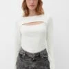 QS By S.Oliver Mit Cut-OutMaglietta A Manica LungaEcru Donna T-shirt E Top QS121D1AO-A11 1 QS By S.Oliver Mit Cut-OutMaglietta A Manica LungaEcru Donna T-shirt E Top QS121D1AO-A11 -Vendite ONLY 7dc30120434842a7a8a724f778e4406f