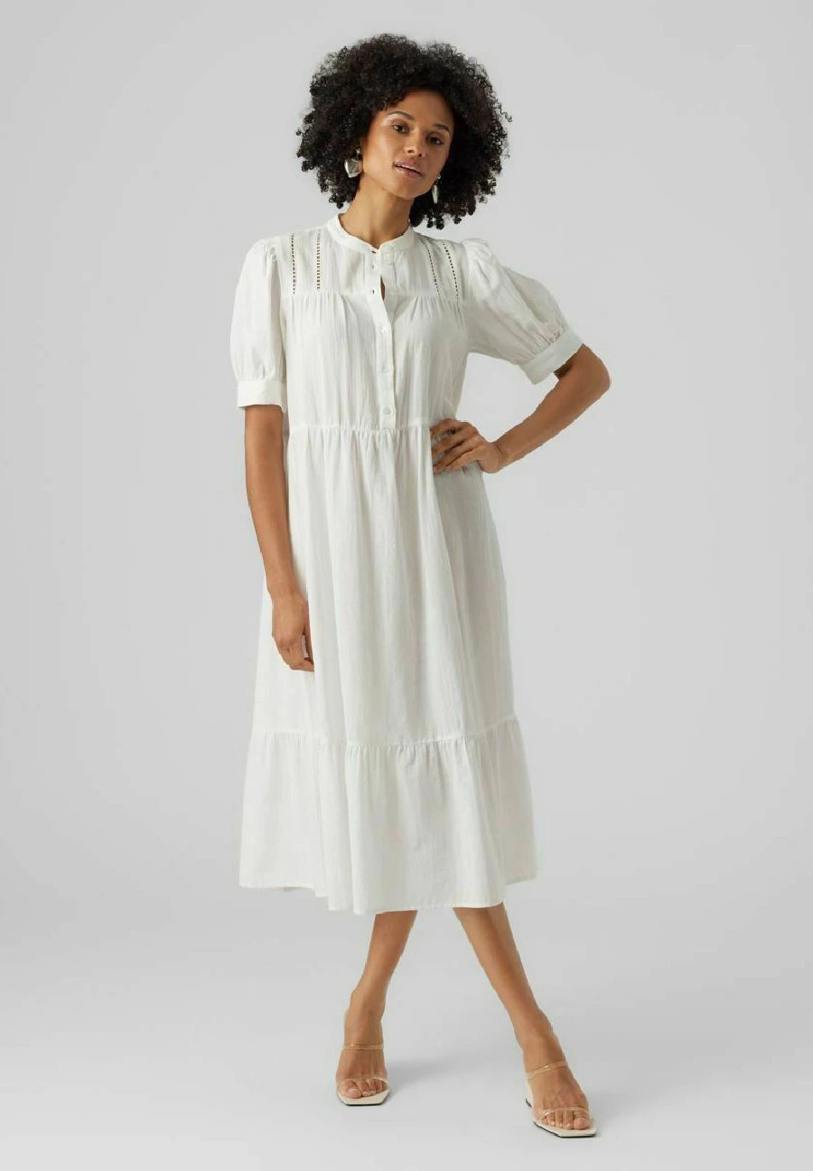 Vero Moda Vestito EstivoSnow White Donna Vestiti VE121C3Z1-A11 4 Vero Moda Vestito EstivoSnow White Donna Vestiti VE121C3Z1-A11 - immagine 2