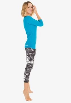 Maglietta A Manica LungaTurquoise Donna T-shirt E Top WIL41D00K-L11 -Vendite ONLY 83d002e79c304e629e40289562207b47