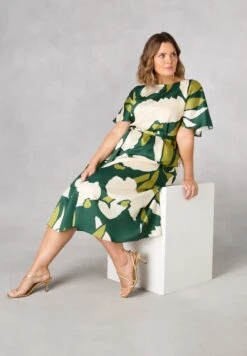 Kimono Style Belted Vestito EstivoGreen Donna Vestiti L0J21C0K1-M11 -Vendite ONLY 84f60b0f8ffb4a9fa0508a8e7f737006