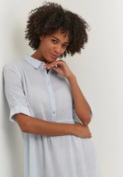 Kaffe Abito A CamiciaCashmere Blue Chalk Stripe Donna Vestiti KA321C0I0-K12 11 Kaffe Abito A CamiciaCashmere Blue Chalk Stripe Donna Vestiti KA321C0I0-K12 -Vendite ONLY 8bc9e4aebd7e43638df945d942415145