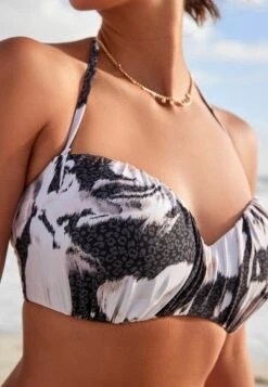 Next Ruched Wired Shaping Bandeau Bikini TopBikini Pezzo SopraMono Animal Floral Donna Moda Mare NX381J0AY-T11 -Vendite ONLY 8dbad8dd997e4d26ae03d1480c1ec427