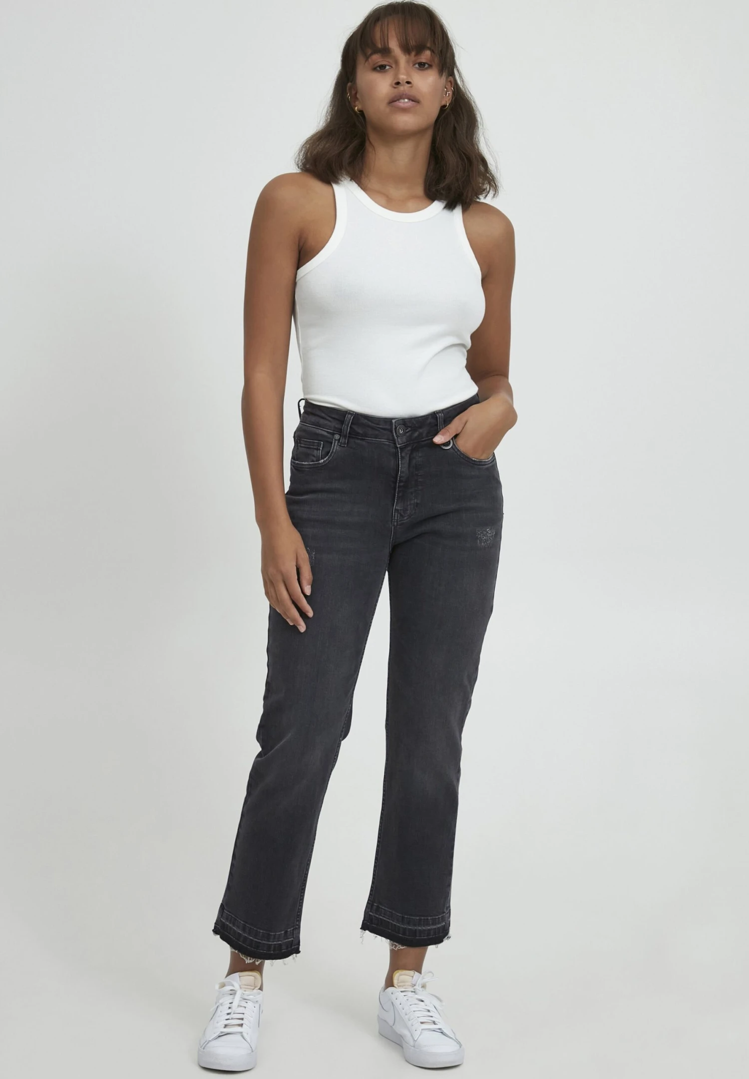 Pzemma - Jeans A Sigaretta - Grey Denim 4 Pzemma - Jeans A Sigaretta - Grey Denim - immagine 2