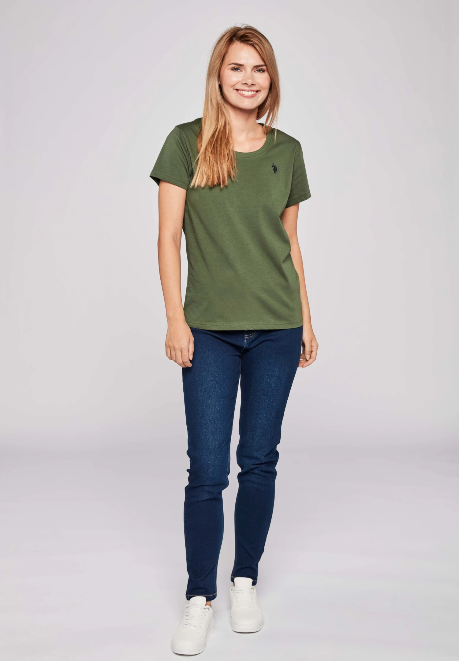 U.S. Polo Assn. Amy - T-Shirt Basic - Thyme 4 U.S. Polo Assn. Amy - T-Shirt Basic - Thyme - immagine 2