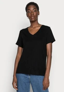 Cream NaiaT-Shirt BasicPitch Black Donna T-shirt E Top CR221D067-Q11
