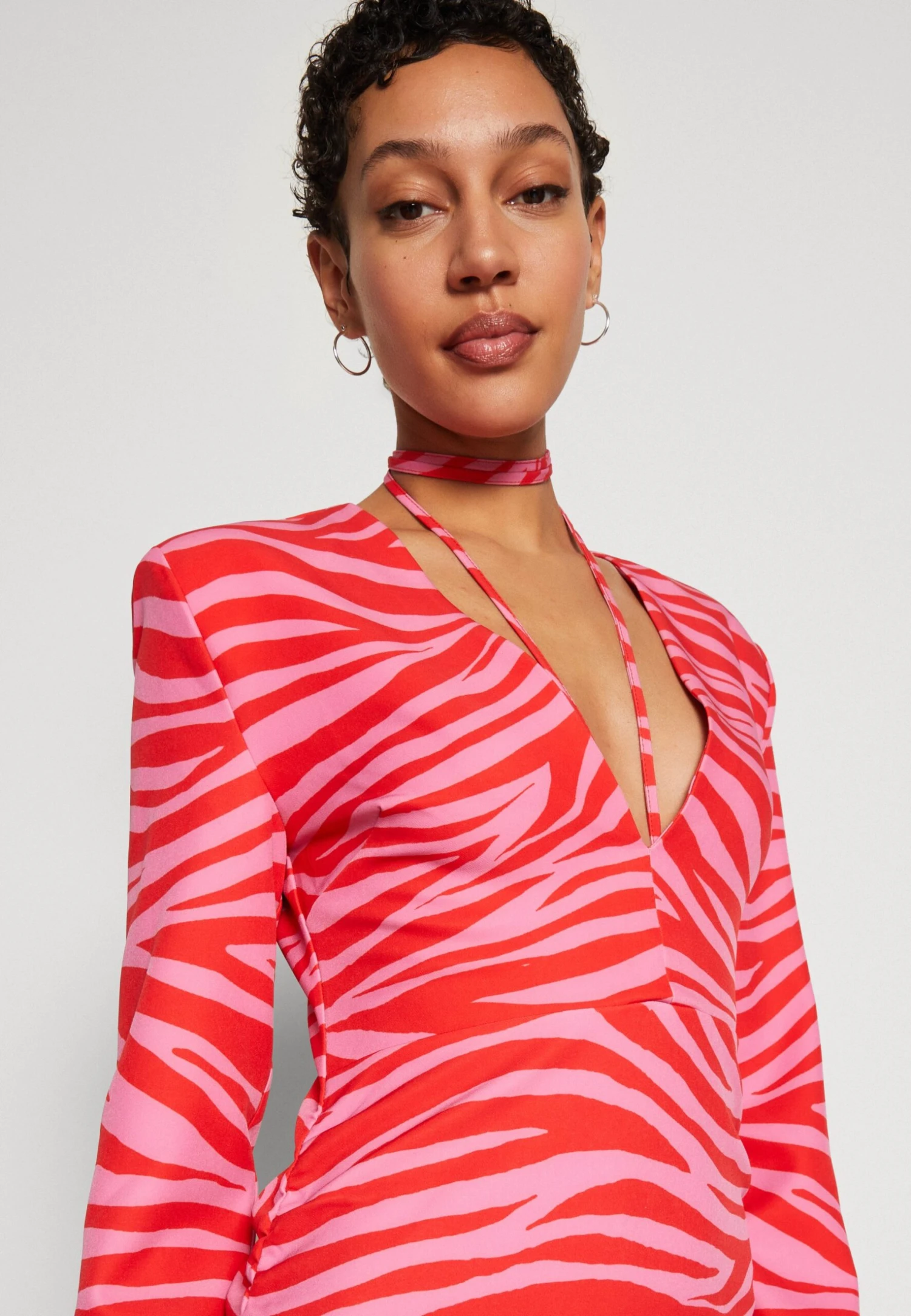 NA-KD Draped Front Mini DressVestito EstivoPink Donna Vestiti NAA21C236-J11 6 NA-KD Draped Front Mini DressVestito EstivoPink Donna Vestiti NAA21C236-J11 - immagine 4