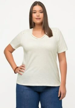 Ulla Popken T-Shirt Con StampaOffwhite Donna T-shirt E Top UP121D2D4-A11
