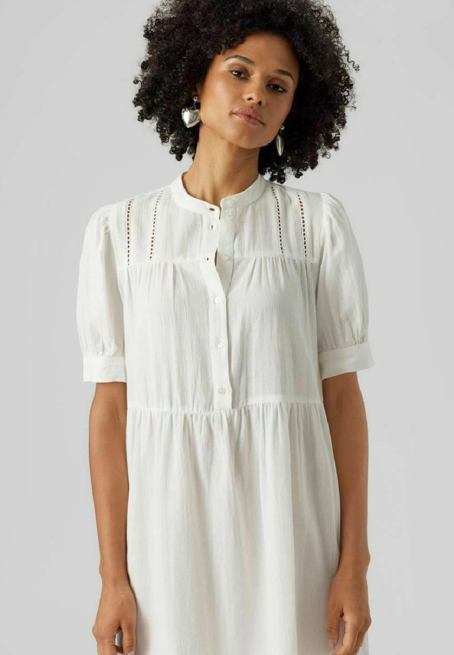 Vero Moda Vestito EstivoSnow White Donna Vestiti VE121C3Z1-A11 6 Vero Moda Vestito EstivoSnow White Donna Vestiti VE121C3Z1-A11 - immagine 4