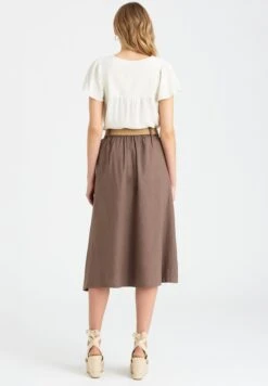 Gonna A CampanaBrown Donna Gonne G0Y21B02N-O11 -Vendite ONLY 95cdef5ac5c94457b3ce32bd2f0e3d63