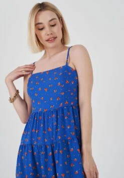 Floral Patterned - Vestito Estivo - Blue -Vendite ONLY 972f35c07515464daa716a00c2313b8d