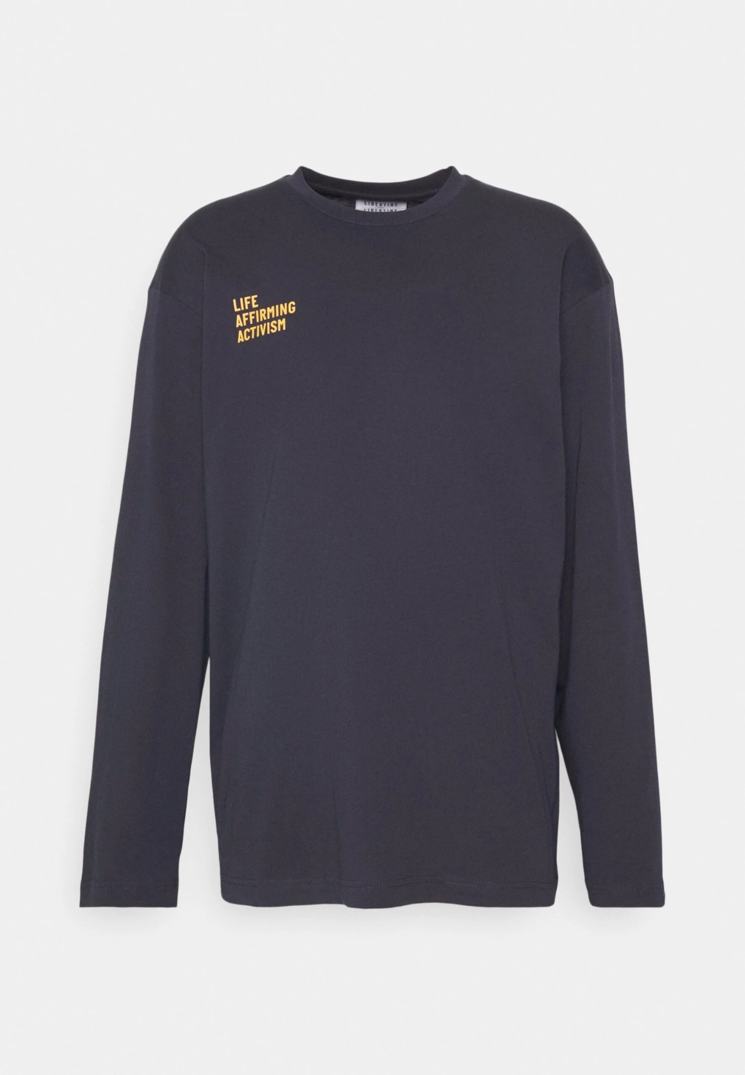 Libertine-Libertine Affirm UnisexMaglietta A Manica LungaDark Navy Donna T-shirt E Top LIQ210007-K11 7 Libertine-Libertine Affirm UnisexMaglietta A Manica LungaDark Navy Donna T-shirt E Top LIQ210007-K11 - immagine 5