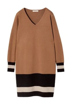 Medi - Abito In Maglia - Beige Camel -Vendite ONLY a188c98af4e149fe97f893c33a844058