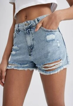 DeFacto HotShorts Di JeansBlue Donna Jeans DEZ21S0B0-K11 -Vendite ONLY a387dc9ee22c4adc86c94619935d319d