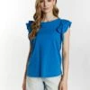 Dreimaster T-Shirt BasicBlau Donna T-shirt E Top 4DR21D07M-K11 1 Dreimaster T-Shirt BasicBlau Donna T-shirt E Top 4DR21D07M-K11 -Vendite ONLY a40f33aa4dcb4ae182a845c83f75c7b2