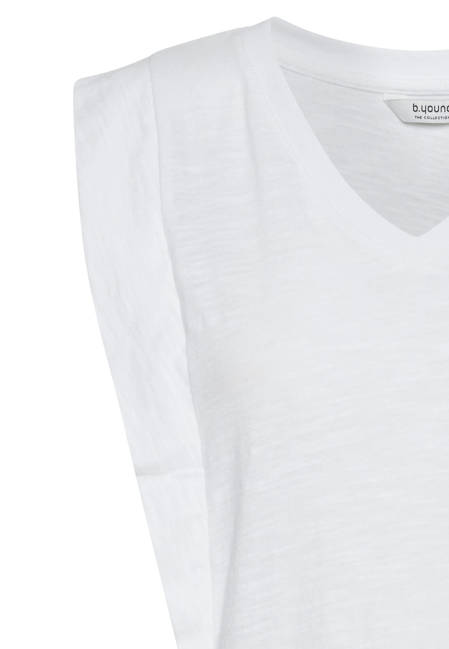 B.young BytellaV Neck TopOff White Donna T-shirt E Top BY221E0DY-A11 10 B.young BytellaV Neck TopOff White Donna T-shirt E Top BY221E0DY-A11 - immagine 8
