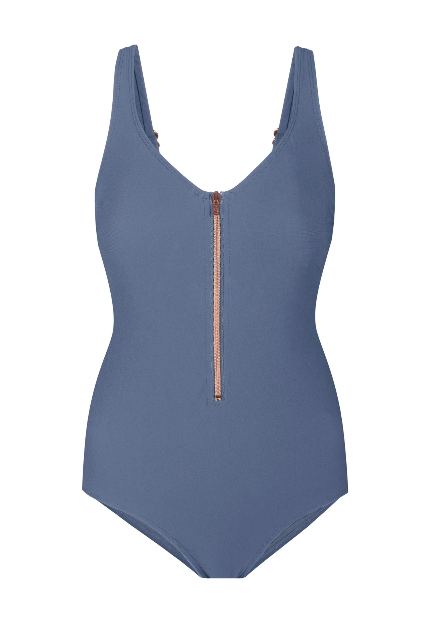 Zipper Costume Da BagnoBlue Bl Donna Moda Mare M7B81G01V-P11 7 Zipper Costume Da BagnoBlue Bl Donna Moda Mare M7B81G01V-P11 - immagine 5