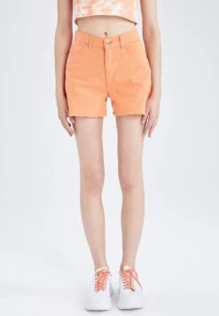 DeFacto Shorts Di Jeans - Orange