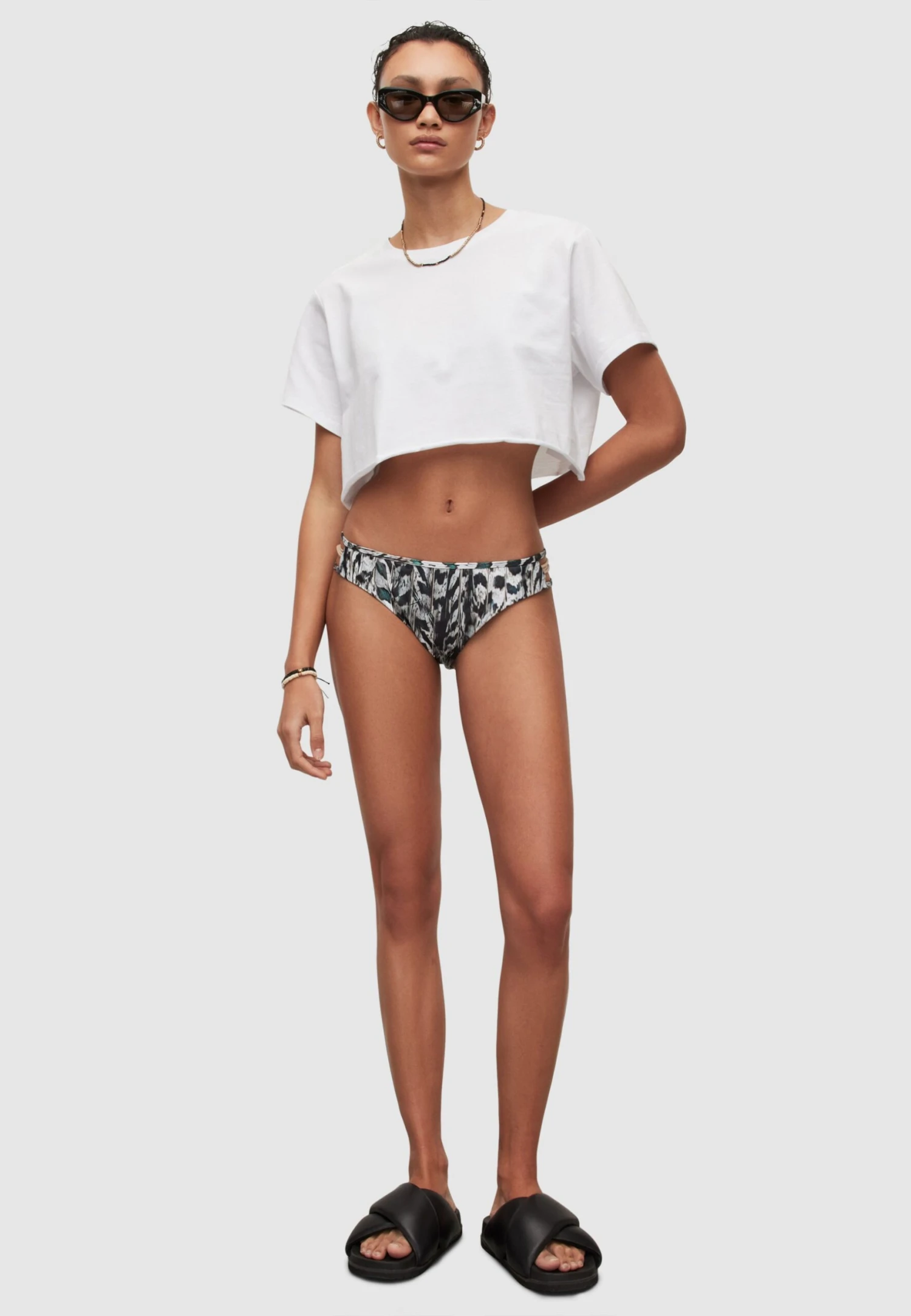 AllSaints Heidi InesBikini Pezzo SottoWhite Donna Moda Mare A0Q81I004-A11 4 AllSaints Heidi InesBikini Pezzo SottoWhite Donna Moda Mare A0Q81I004-A11 - immagine 2